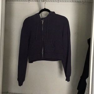 Brandy Melville crystal hoodie